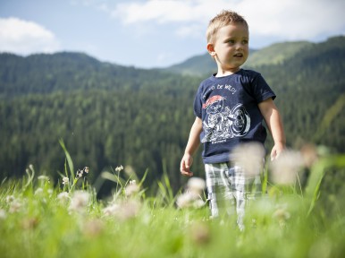 Bambini in montagna Racines Hotel Larchhof