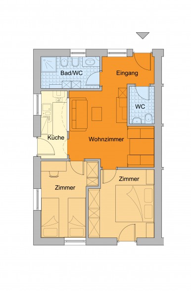 Wohnung-Larchhof